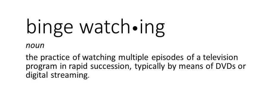Binge watching definition