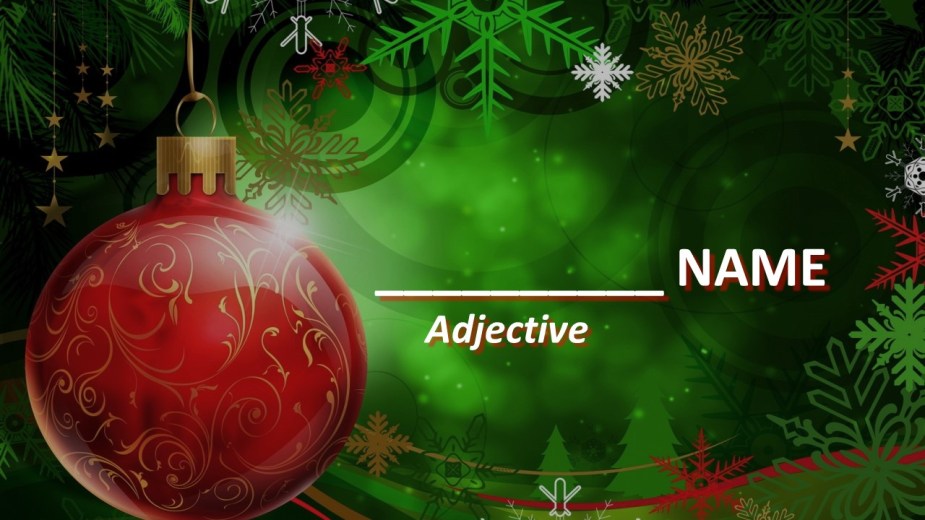 Adjective Name
